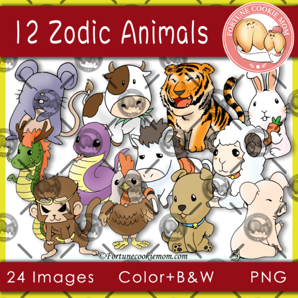 12 zodiac animals