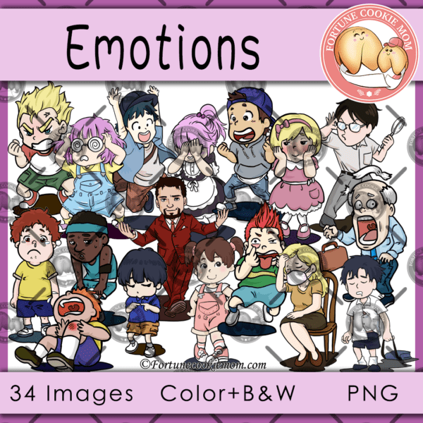 emotions clipart