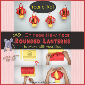 Chinese New Year lanterns- year of the rat